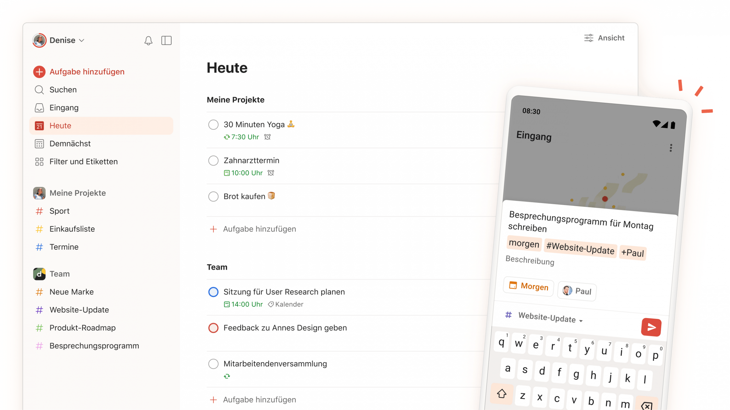 Todoist, Beste Apps und Tools