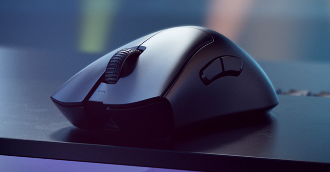 kabellose Gaming Maus mit langer Akkulaufzeit 2025